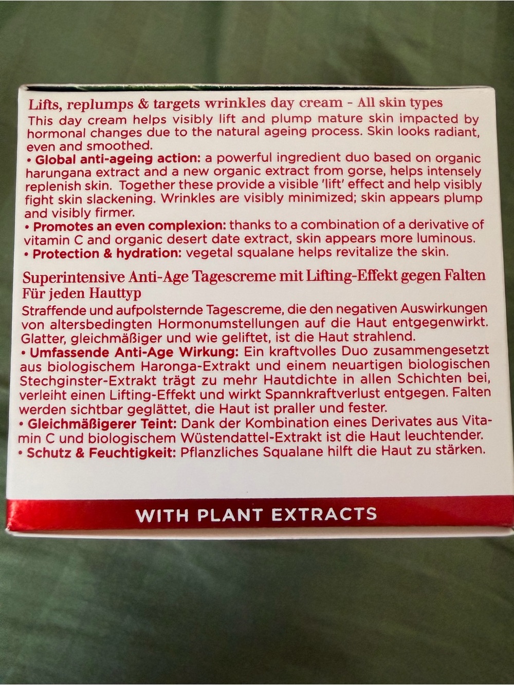 Clarins Super Restorative Day Cream - Multi-Intensive Jour (NEW) - Picture 4 of 4